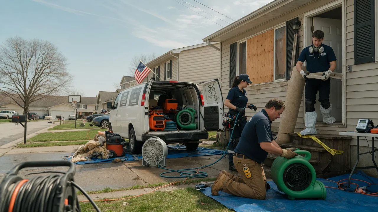 Water Damage Restoration in Cincinnati, IA near me
